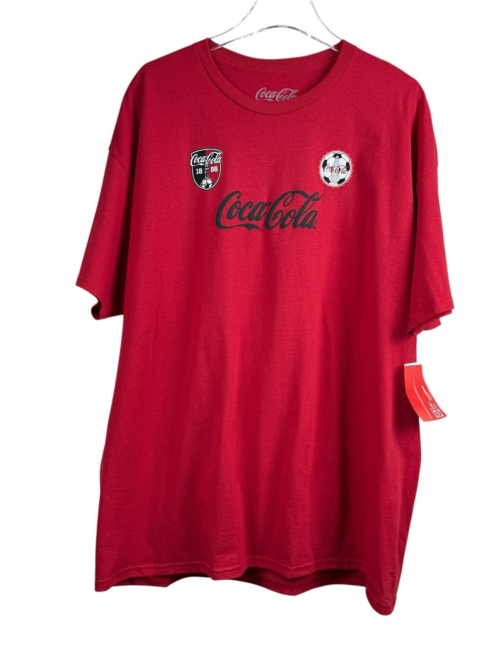 Coca Cola Red Double Sided Graphic T-Shirt Men’s Size XL NWT